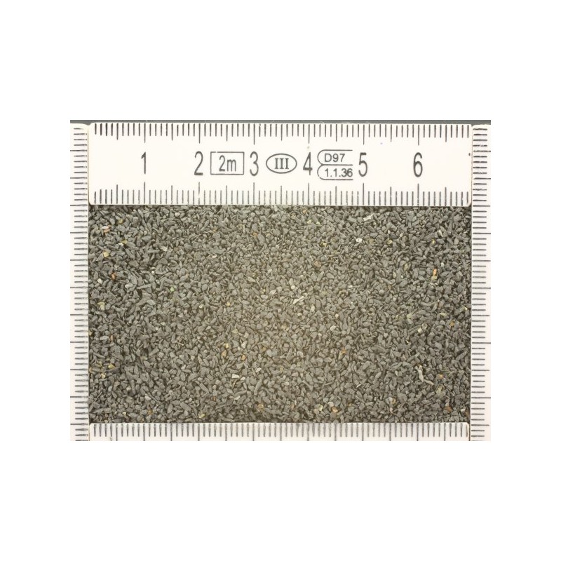 Basalt gravel.