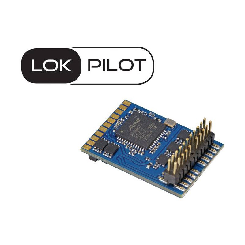 Decoder LokPilot V5.0, PLUX22. Multiprotocolo.