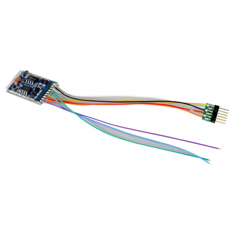 Decoder LokPilot V5.0 de 6 pins. Multiprotocolo. Decoder LokPilot V5.0 de 6 pins. Multiprotocolo.