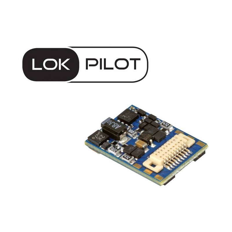 Decoder LokPilot micro V5.0, Next 18. Multiprotocolo.