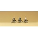 Cyclists.