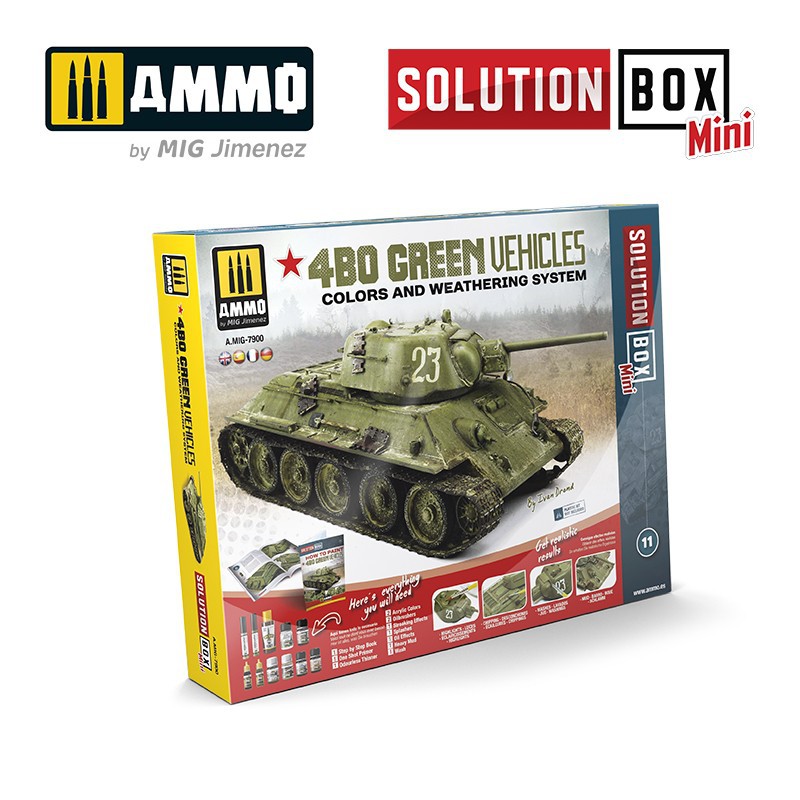 Solution Box Mini: Vehículos de color 4BO. Solution Box Mini: Vehículos de color 4BO.