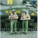 US tank commanders WWII. VERLINDEN 1609