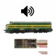 Decoder con sonido para las 316 RENFE, 6 pins. D&H