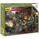 Soviet assault sapper team. Soviet assault sapper team.