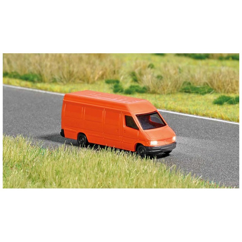 Mercedes-Benz con luces.