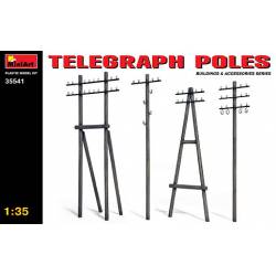 Telegraph poles. MINIART 35541A