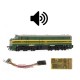 Sound decoder for RENFE 316, 21 pins. D&H