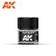 Flat black (RAL 9005), 10ml. Real Colors.