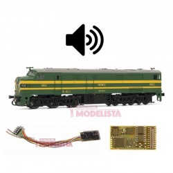 Sound decoder for RENFE 318, 21 pins. D&H