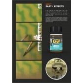 Efecto de tierra o barro seco.