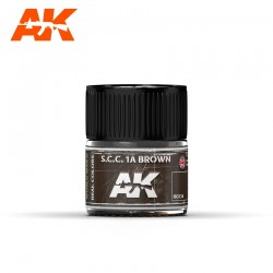 S.C.C. 1A Braun, 10ml. Echte Farben.