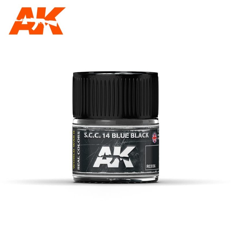 S.C.C. 14 Azul Negro, 10ml. Real Colors. S.C.C. 14 Azul Negro, 10ml. Real Colors.