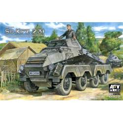 Sd. Kfz. 231 Véhicule à 8 roues.