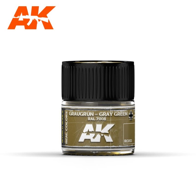Graugrün-Gray Green (RAL 7008), 10ml. Real Colors. Graugrün-Gray Green (RAL 7008), 10ml. Real Colors.