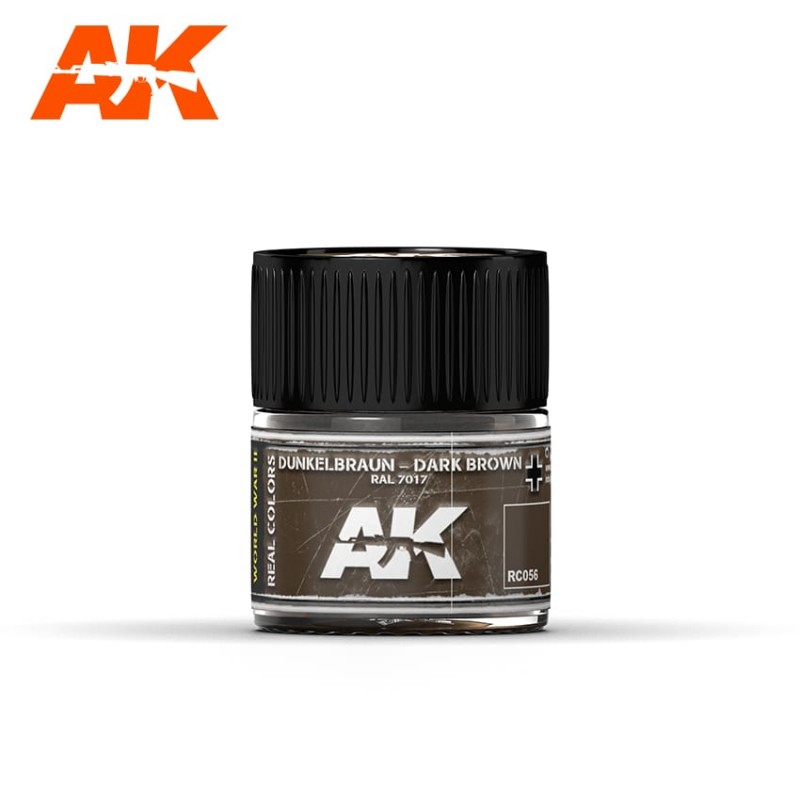 Dunkelbraun-Dark Brown (RAL 7017), 10ml. Real Colors. Dunkelbraun-Dark Brown (RAL 7017), 10ml. Real Colors.