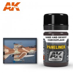Paneliner für Sand und Wüstentarnung.