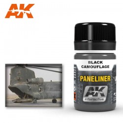 Paneliner für Schwarz.