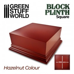 Square top display plinth 10x10 cm.