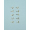 Electrical insulators.