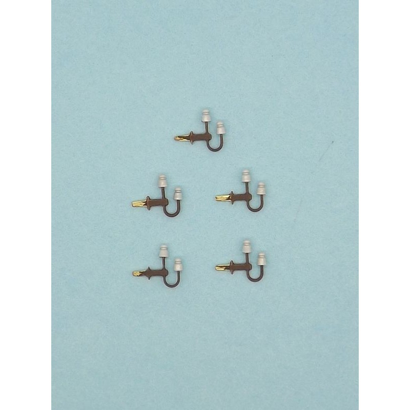 Aisladores telegráficos.