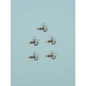 Aisladores telegráficos.