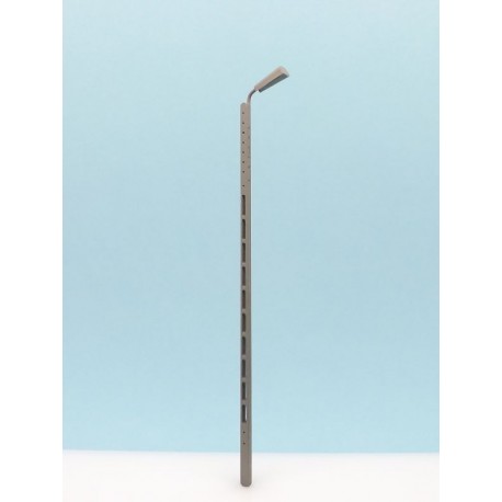 Wood light pole.
