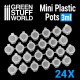Mini Plastic Pots 3ml (x24)