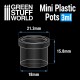 Mini Plastic Pots 3ml (x24)