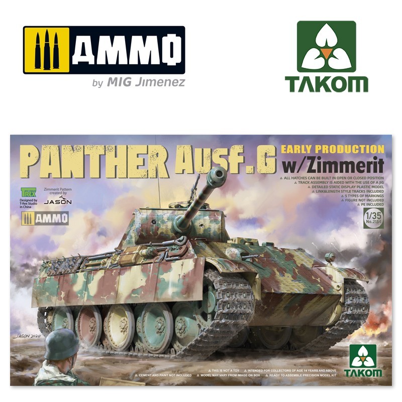 Panther Ausf.G, producción inicial. Panther Ausf.G, producción inicial.