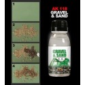 Adhesivo para grava y arena. 100 ml.