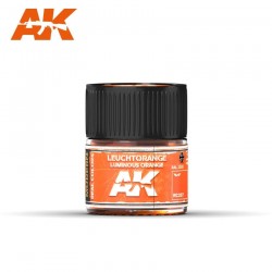 Leuchtorange Leuchtorange (RAL 2005), 10ml. Echte Farben.
