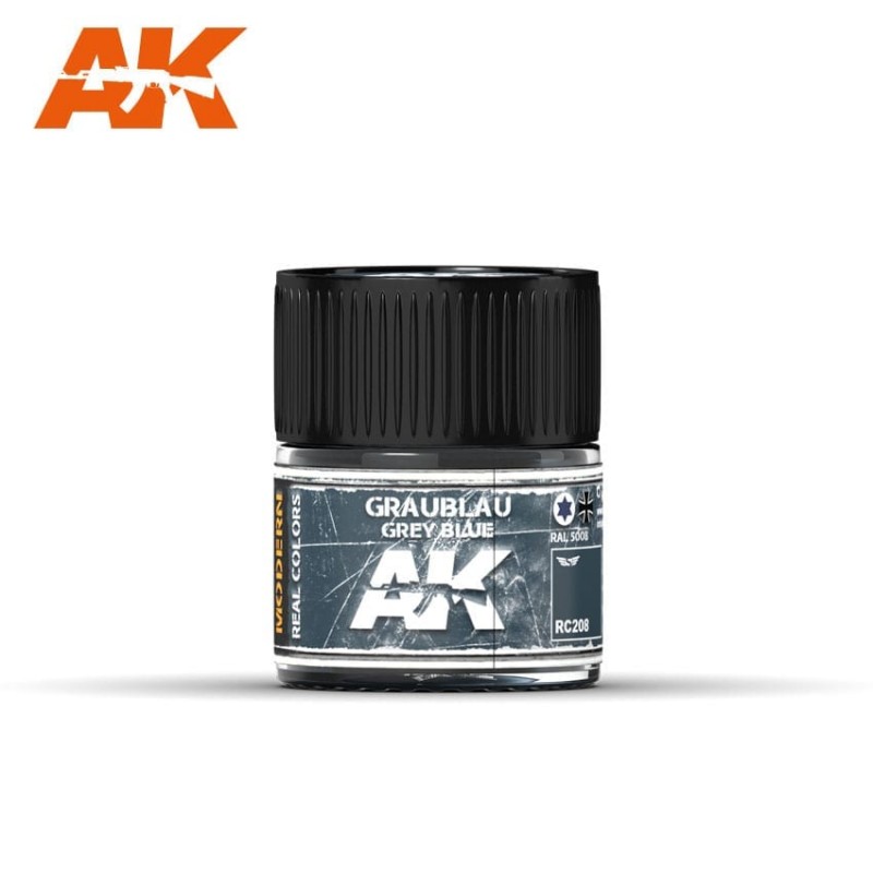 Graublau Gris Azul (RAL 5008), 10ml. Real Colors. Graublau Gris Azul (RAL 5008), 10ml. Real Colors.