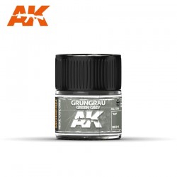 Grüngrau-Grüngrau (RAL 7009) (MODERN), 10ml. Echte Farben.