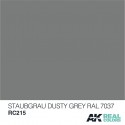 Staubgrau-Gris polvoriento (RAL 7037), 10ml. Real Colors.