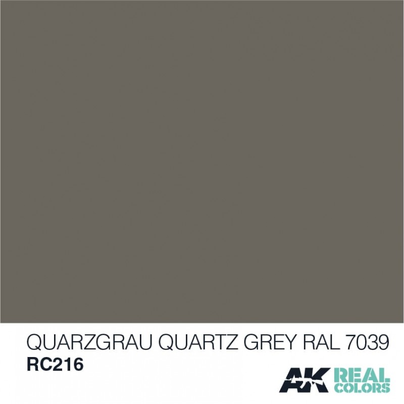 AK INTERACTIVE RC216 Quarzgrau-Quartz Grey (RAL 7039), Real