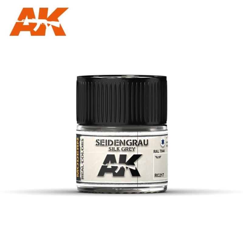 Seidengrau-Silk Grey (RAL 7044), 10ml. Real Colors. Seidengrau-Silk Grey (RAL 7044), 10ml. Real Colors.