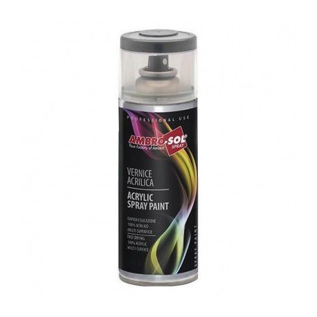 Aluminum. Spray, 400ml. RAL 9006.