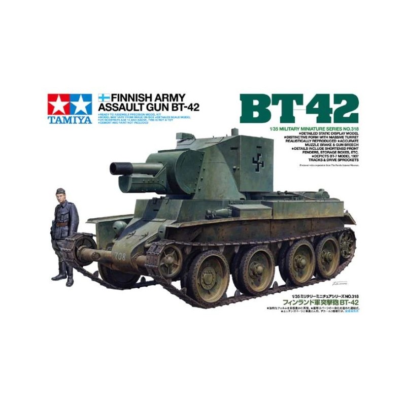 BT-42, cañón de asalto finlandés.