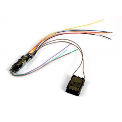 Loksound 5 nano DCC Decoder, verdrahtet.
