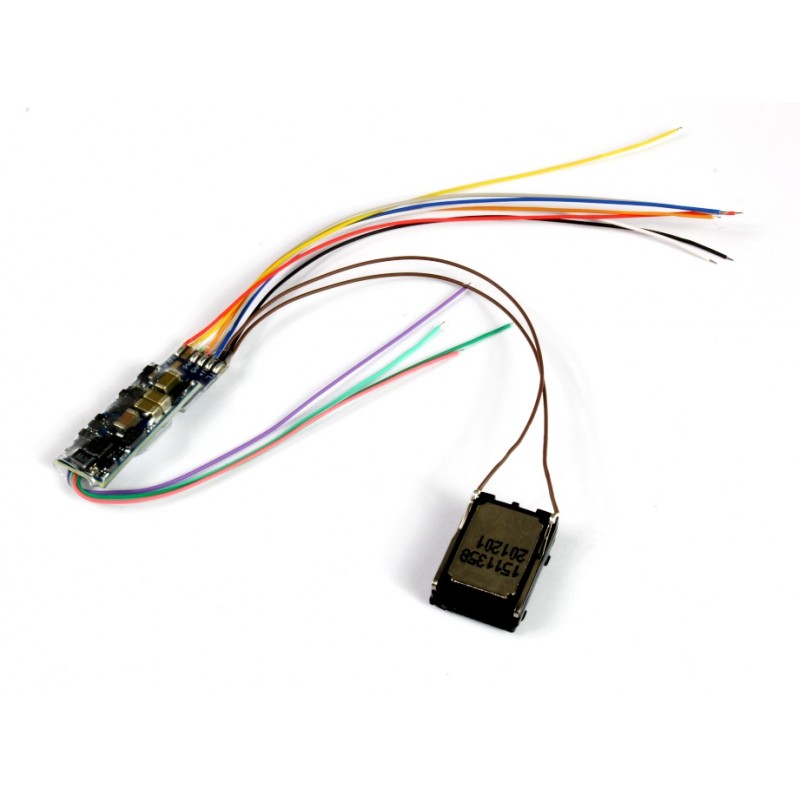 Decoder Loksound 5 nano DCC, de cables. Decoder Loksound 5 nano DCC, de cables.