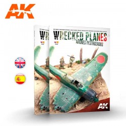 Aviões destruídos.