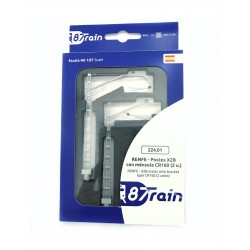 Poteaux RENFE-X2B avec support CR-160 (x2).