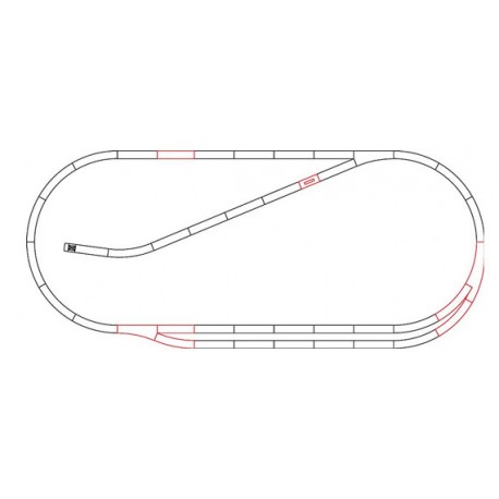 Geoline track set C. ROCO 61102