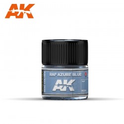 RAF Sky Blue, 10ml. Cores reais.
