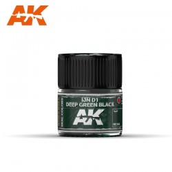 IJN D1 Tiefschwarzgrün, 10ml. Echte Farben.
