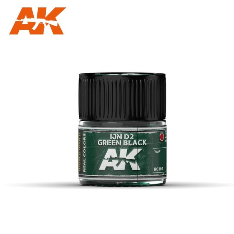 IJN D2 Verde Negro, 10ml. Real Colors. IJN D2 Verde Negro, 10ml. Real Colors.