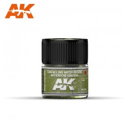 IJN M3 (M) MITSUBISHI Grün Innenraum, 10ml. Echte Farben.
