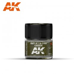 AMT-4 / A-24M Green, 10ml. Real Colors.