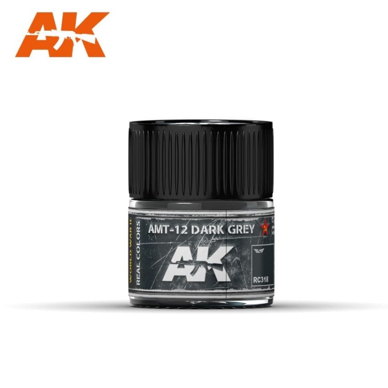 AMT-12 Gris Oscuro, 10ml. Real Colors. AMT-12 Gris Oscuro, 10ml. Real Colors.